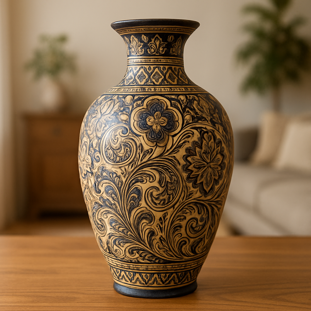 A beautiful decorative vase